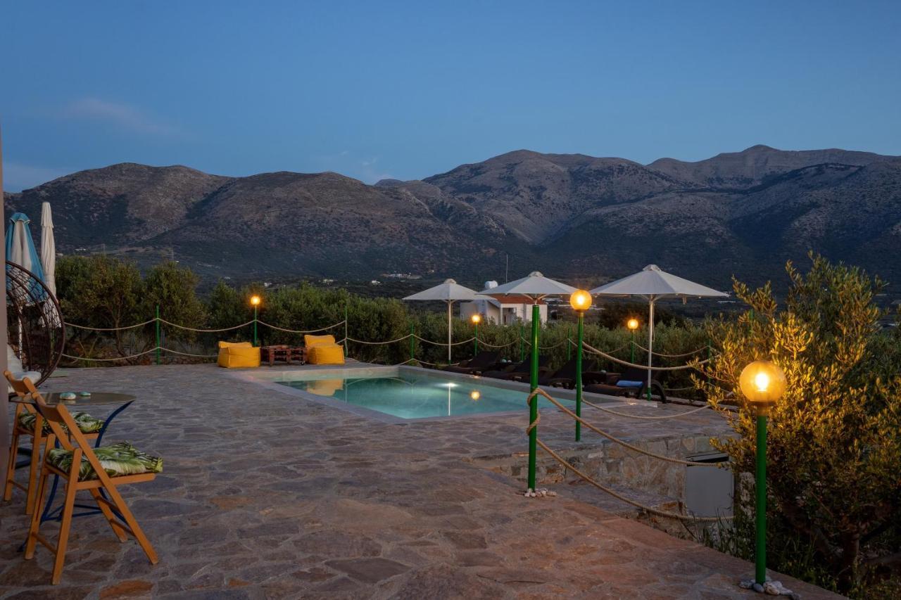 Villa Aktis With Freshwater Pool And Sea View Sissi Dış mekan fotoğraf