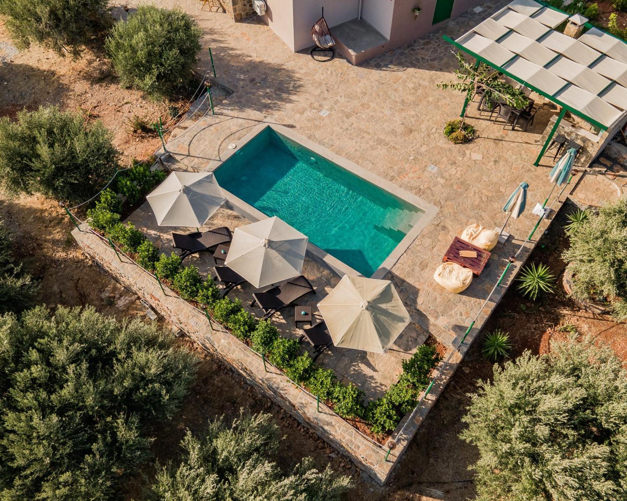 Villa Aktis With Freshwater Pool And Sea View Sissi Dış mekan fotoğraf