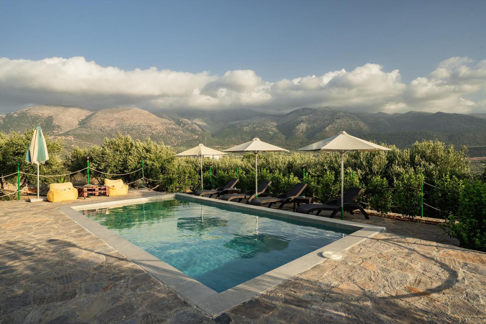 Villa Aktis With Freshwater Pool And Sea View Sissi Dış mekan fotoğraf