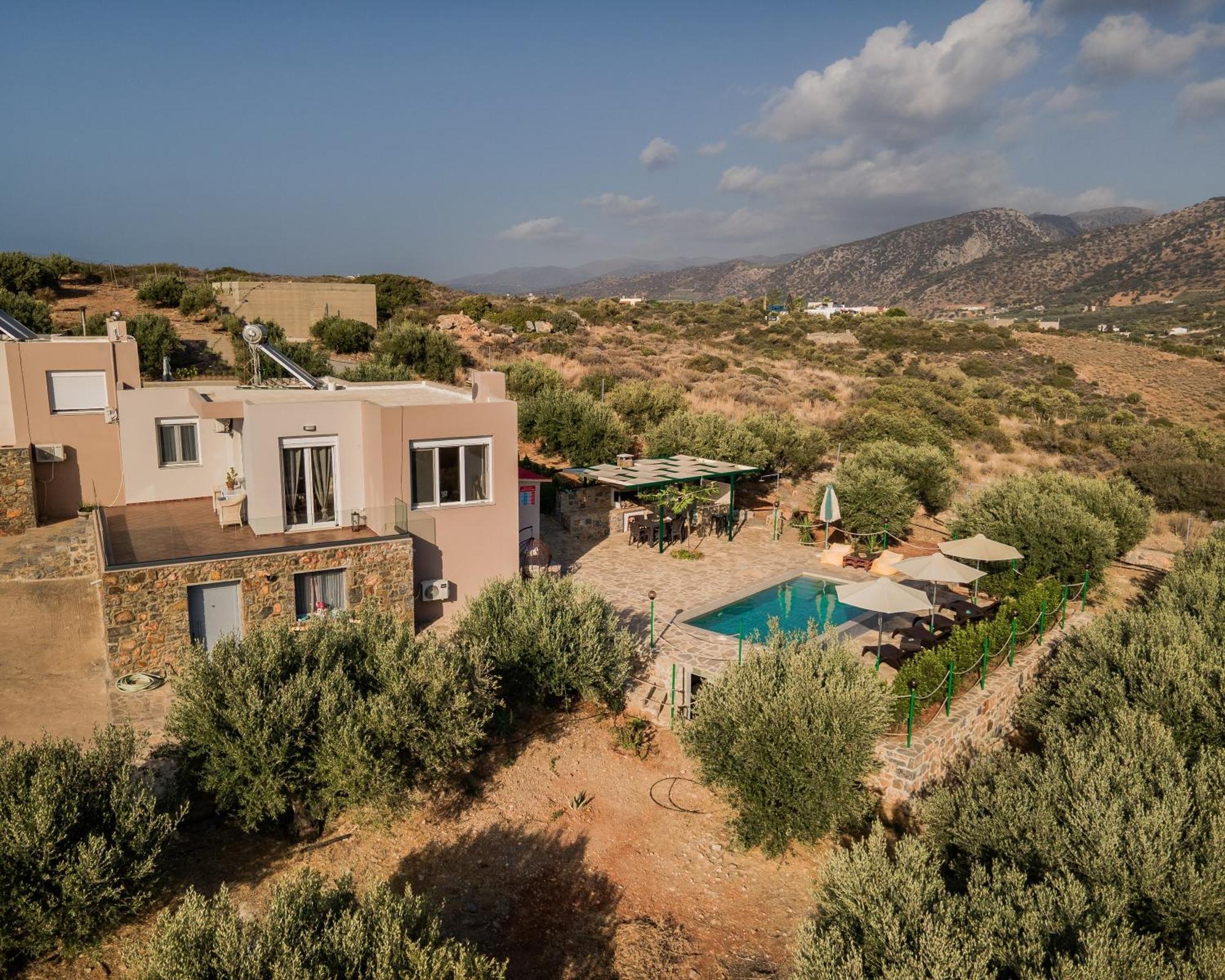 Villa Aktis With Freshwater Pool And Sea View Sissi Dış mekan fotoğraf