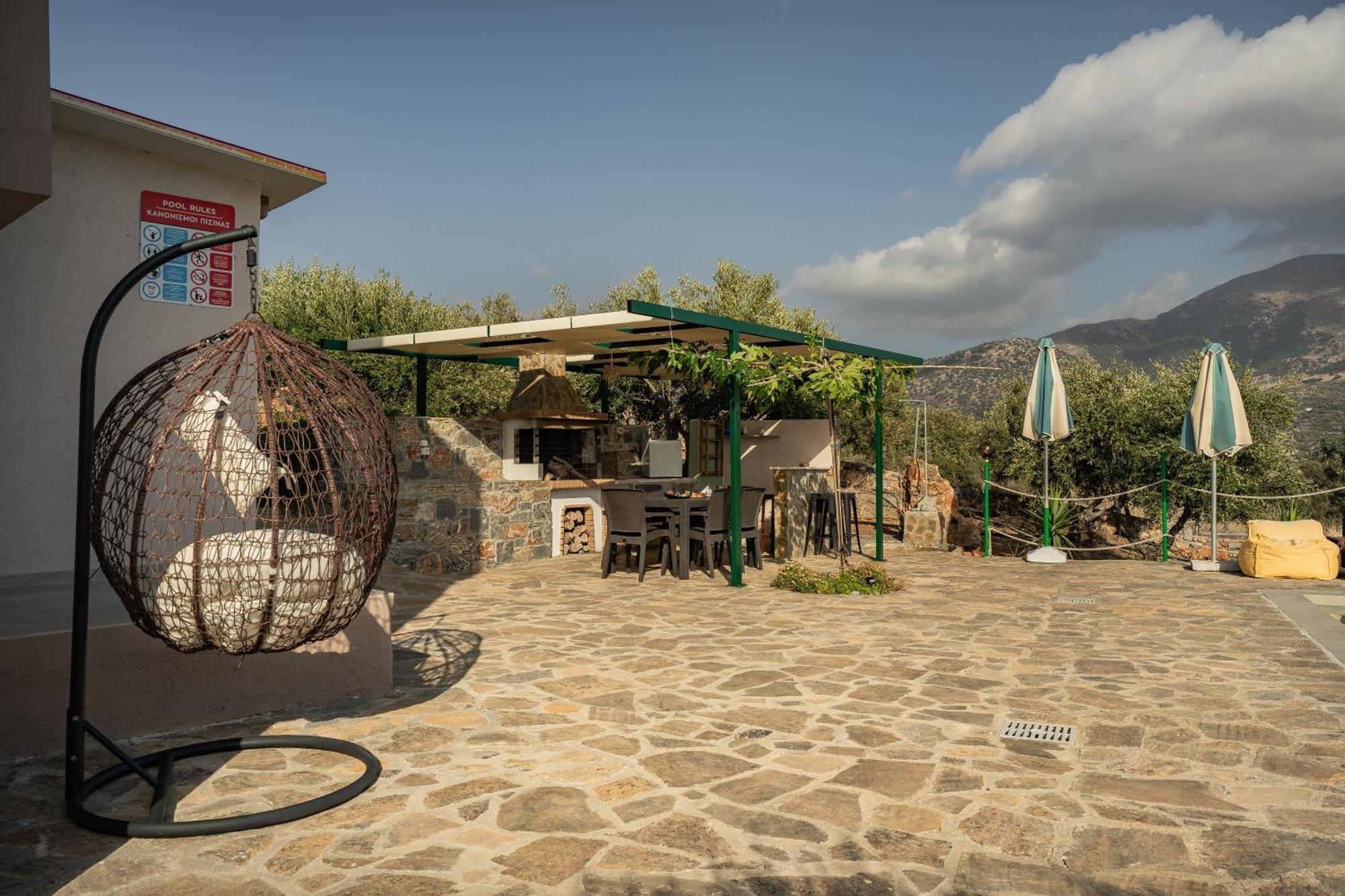 Villa Aktis With Freshwater Pool And Sea View Sissi Dış mekan fotoğraf