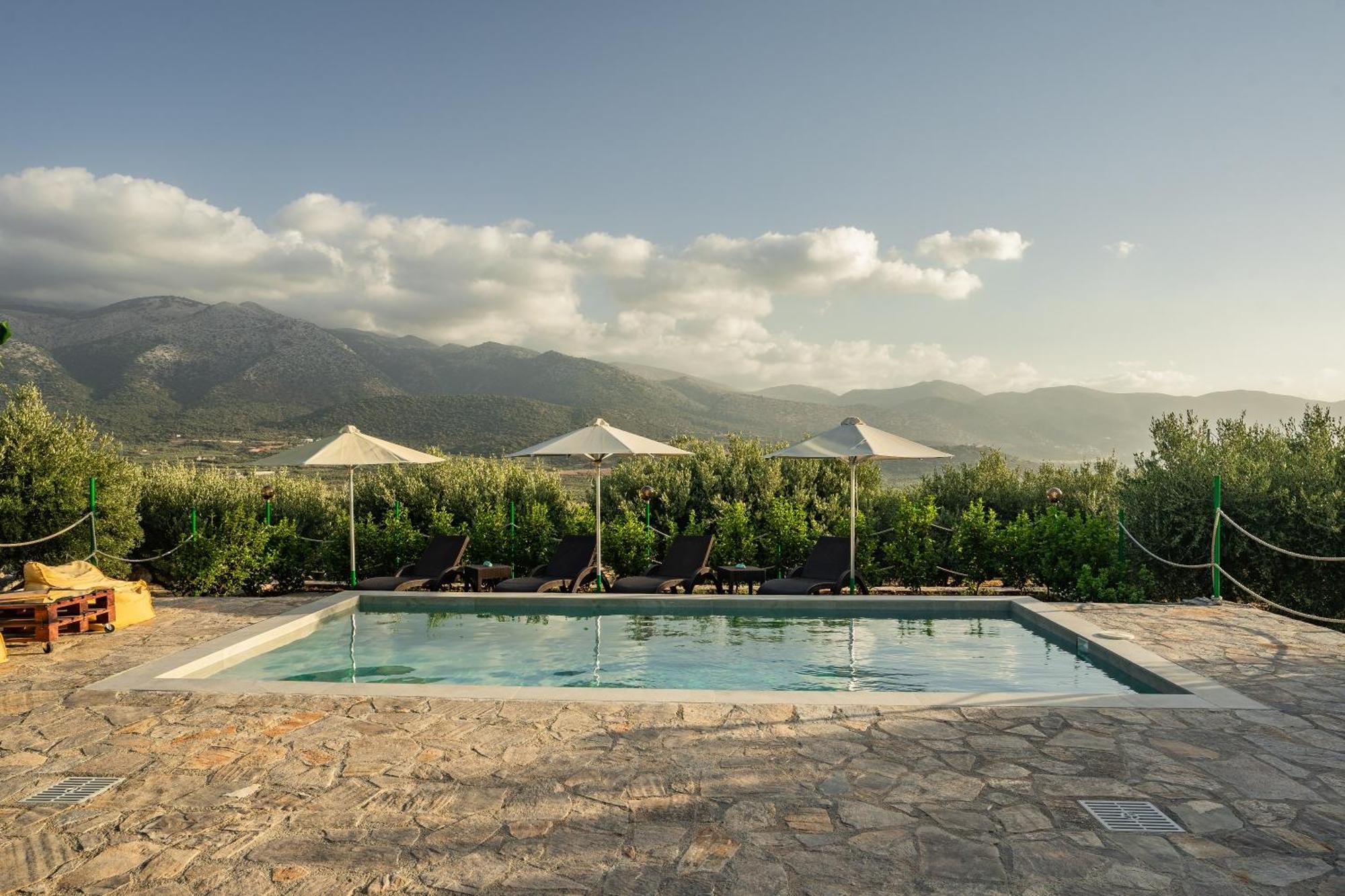 Villa Aktis With Freshwater Pool And Sea View Sissi Dış mekan fotoğraf