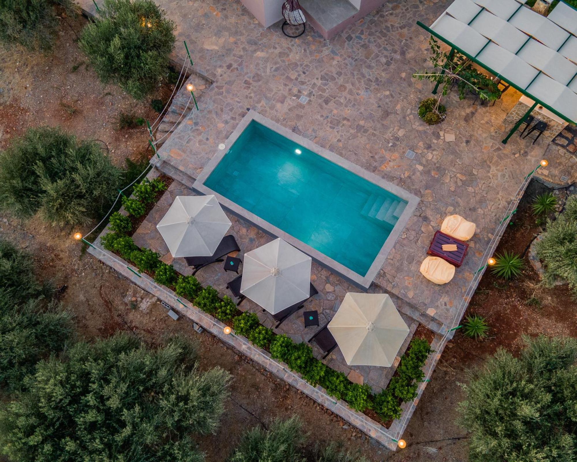 Villa Aktis With Freshwater Pool And Sea View Sissi Dış mekan fotoğraf